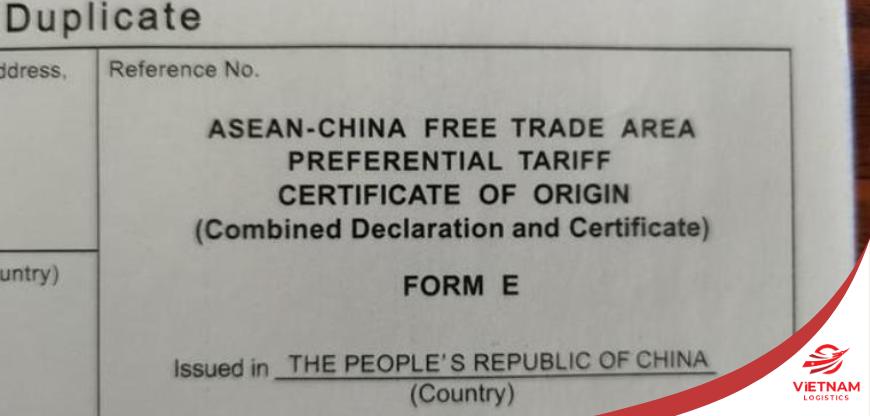 CO Form E Là Gì? Mức Giảm Thuế Bao Nhiêu?